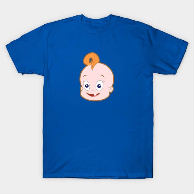 Giant Floating Baby Head T-Shirt by RobotGhost